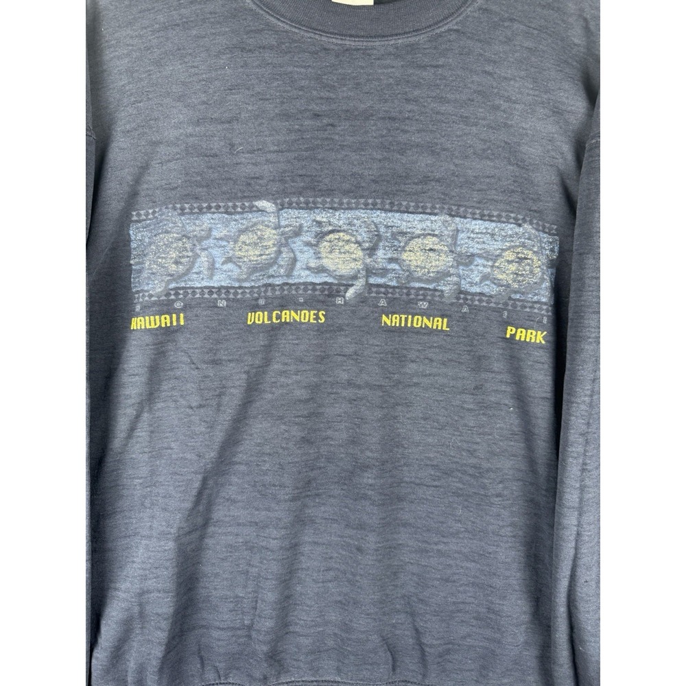 Vintage Gildan Hawaiian Turtles Graphic T Shirt Mens XL Y2K Surf Ocean Nature - Picture 4 of 12